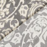 Paisley en bloemen van crêpestof – grijs/wit,  thumbnail number 5
