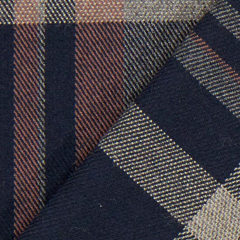 Schotse Ruit Stretch – navy/zalm,  image number 3
