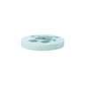 Polyester knoop 2-gats Recycling Koala [Ø18 mm] – babyblauw,  thumbnail number 2