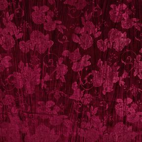 Crash fluweel chrysant – bordeauxrood, 
