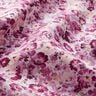 Viscosestof Bloemenweide – druif/wit,  thumbnail number 2