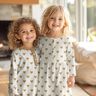 Jacquardjersey Glitterharten | Poppy Fabrics – natuur/goud metallic,  thumbnail number 5