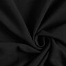 Ottomaanse ribjersey effen – zwart,  thumbnail number 1