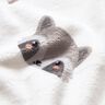 Gezellige fleece schattige wasberen – ivoor/donkergrijs,  thumbnail number 5