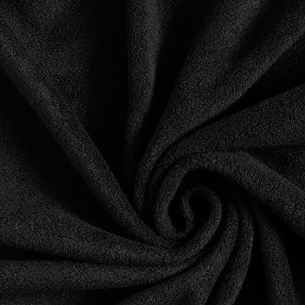 Premium antipilling fleece stretch – zwart,  image number 1