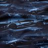 Katoenjersey Raceauto Digitaal printen – zwart blauw,  thumbnail number 2