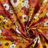 Viscosestof Zomerbloemen – zonnegeel/zwart,  thumbnail number 3