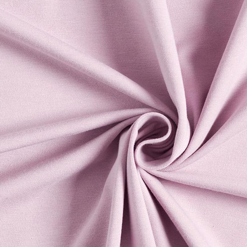 Katoenjersey Medium effen – oudroze,  image number 1