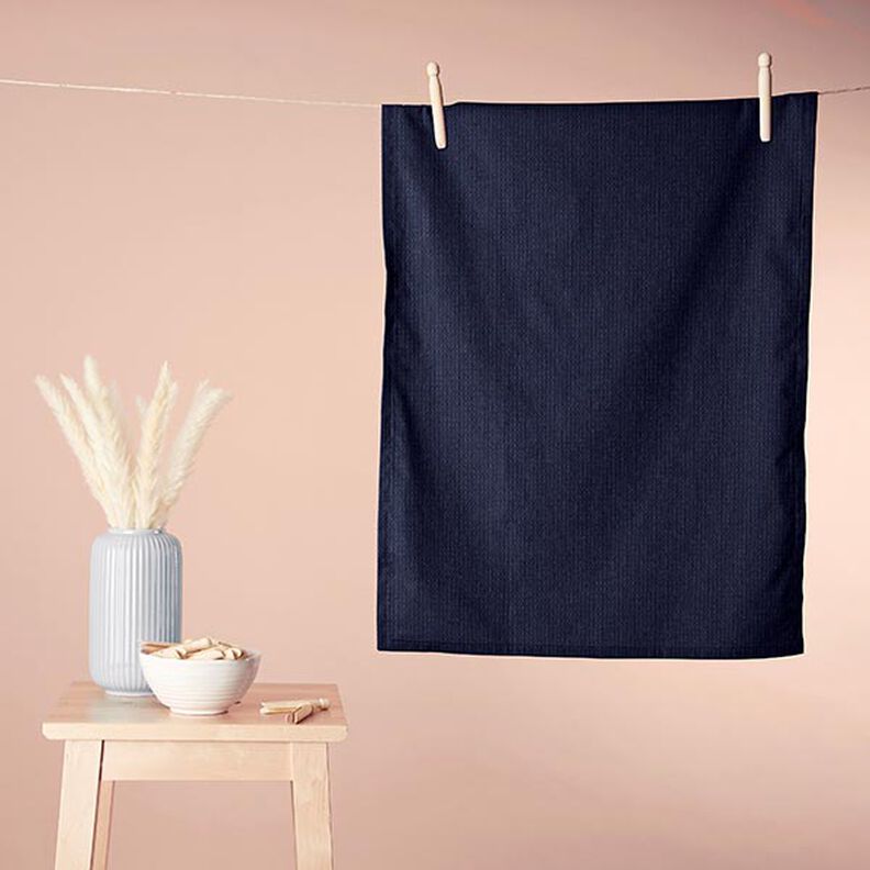Wafelpiqué – navy, image number 6