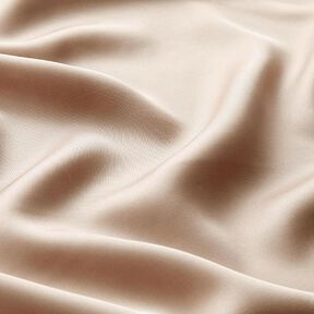 Viscose satijn Effen – zand, 