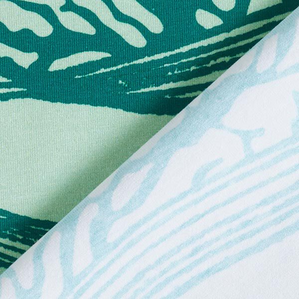 GOTS katoenjersey golven | Tula – pastelgroen, image number 4