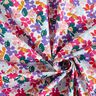 Gecoate katoen Pastelkleurige bloemen – wit/lila,  thumbnail number 4