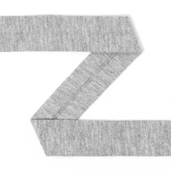 Jerseyband, gevouwen - grijs,  image number 1