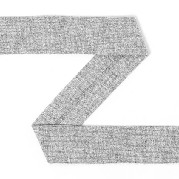 Jerseyband, gevouwen - grijs, image number 1