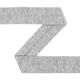 Jerseyband, gevouwen - grijs,  thumbnail number 1