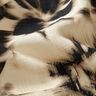 Viscose-linnen-mix Wazige bloemen digitale print – lichtbeige/zwart,  thumbnail number 2