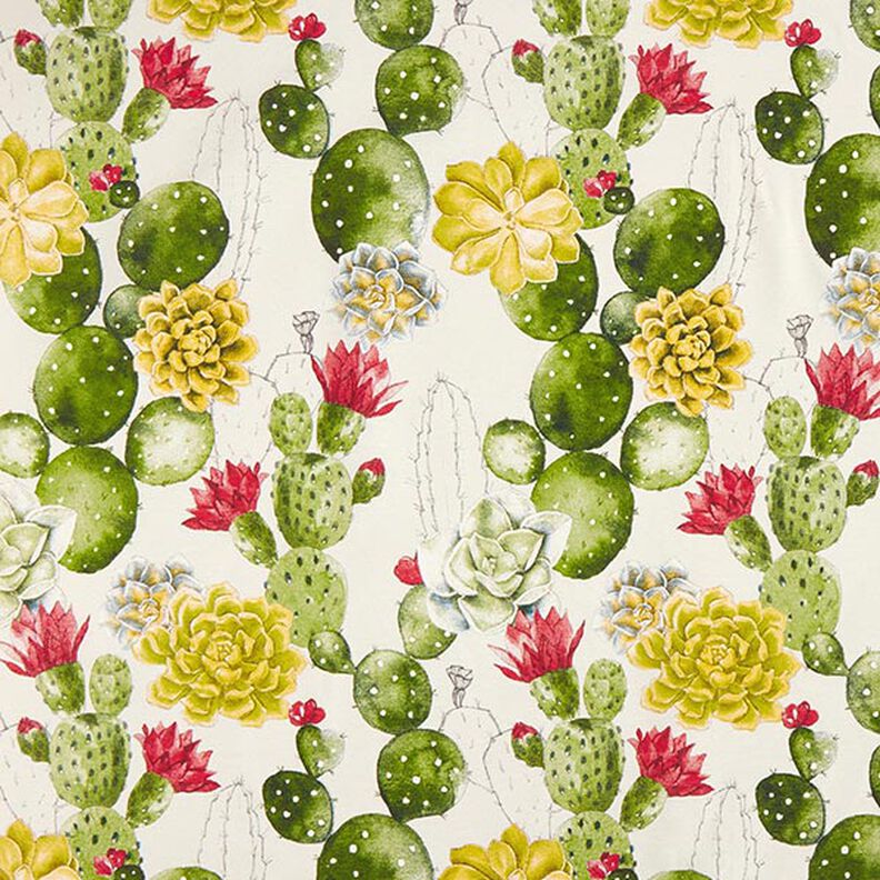 Decostof Canvas Cactussen – natuur/groen,  image number 1