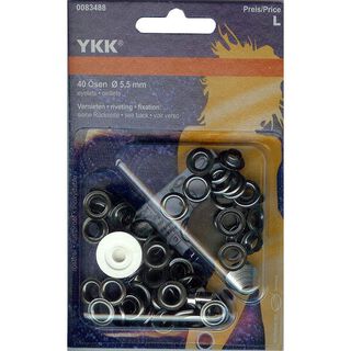 Zeilringen 1 – zwart | YKK, 