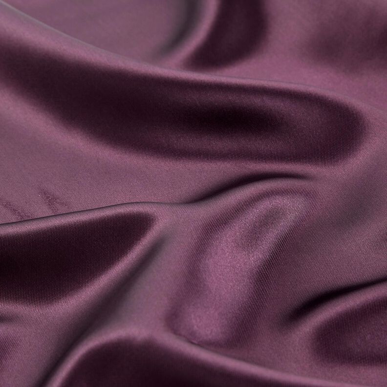 Satijnen voering effen – merlot,  image number 2