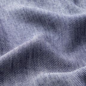 Viscose linnen keperstof – marineblauw, 