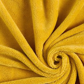 Knuffelzachte badstof Bamboe Effen – curry, 
