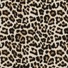Decostof Jacquard geweven luipaardpatroon &ndash; lichtbeige/zwart,  thumbnail number 1