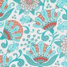 Viscose Voile Ibiza bloemen – lichtbeige,  thumbnail number 5