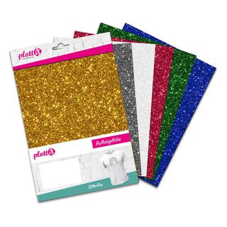 PlottiX GlitterFlex-bundel [20 x 30 cm | 6 folies], 