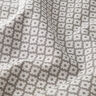 Outdoorstof jacquard Ruiten – grijs,  thumbnail number 2