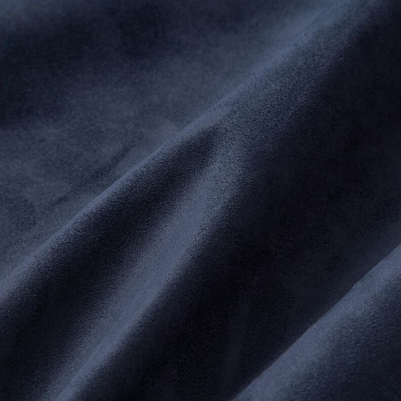 Bekledingsstof Nubuck-imitatie – nachtblauw,  image number 3