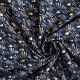Badpakstof vuurwerk – marineblauw,  thumbnail number 3