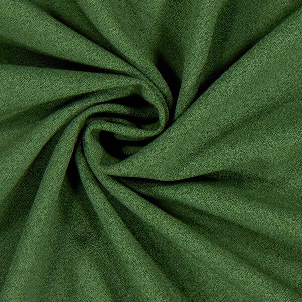 Crêpe Georgette Moss – donkergroen, image number 2