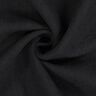 Ramie Linnen stof stone washed, zware kwaliteit – zwart,  thumbnail number 2