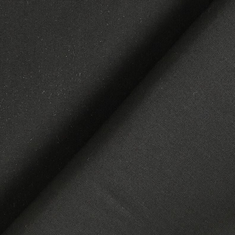 GOTS Katoenpopeline | Tula &ndash; zwart,  image number 3