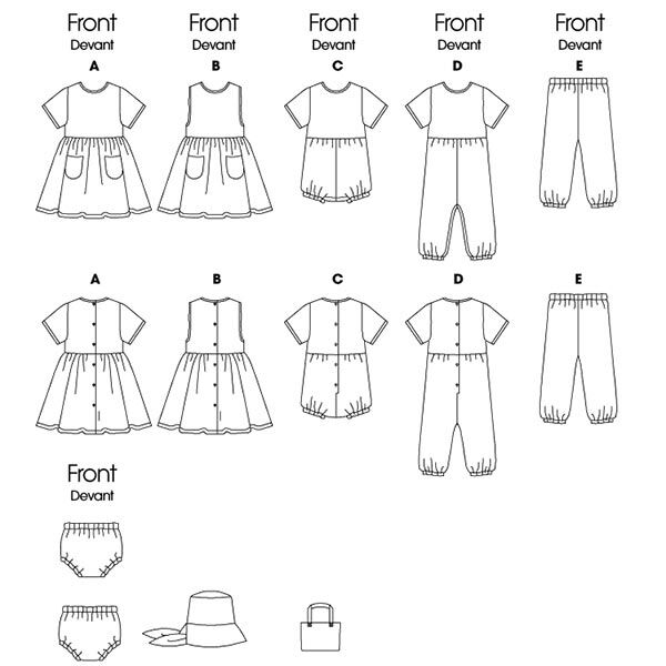 Kruippak, Butterick 5624 | 44 - 74, image number 11