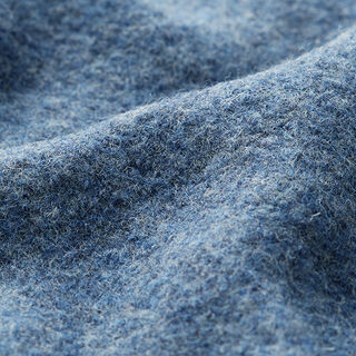 Wol walkloden Mix – jeansblauw, 