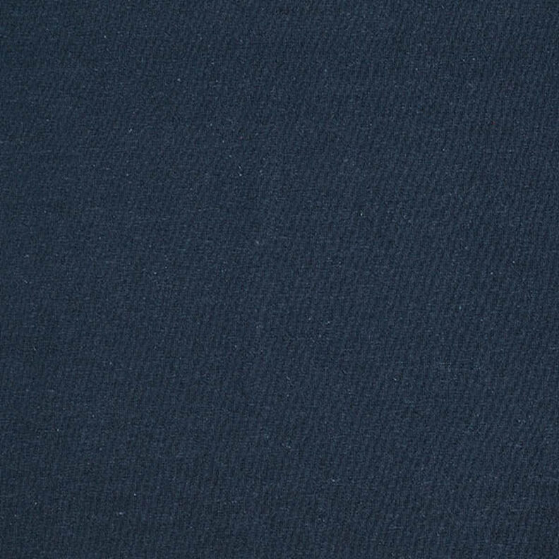 Jersey katoen-linnen-mix effen – marineblauw,  image number 5