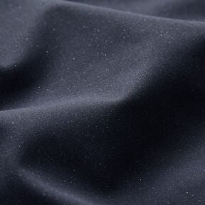 Regenjasstof Glitter – marineblauw, 