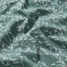 Katoenpopeline Bladerranken – blauwe spar,  thumbnail number 2