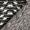 Gebreid jacquard geometrisch patroon – zwart/wit,  thumbnail number 5