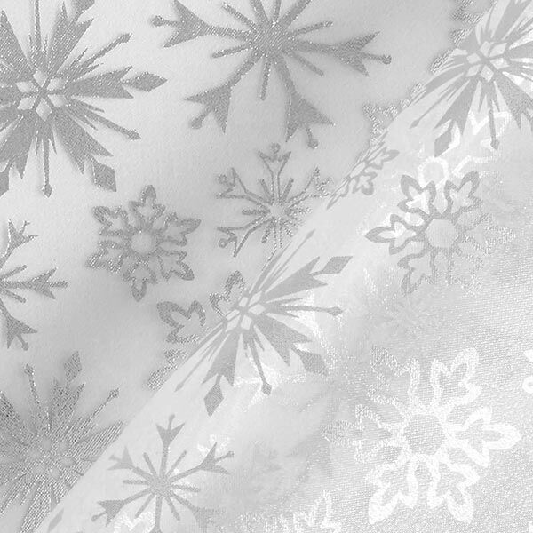 Organza sneeuwvlokken – wit, image number 5