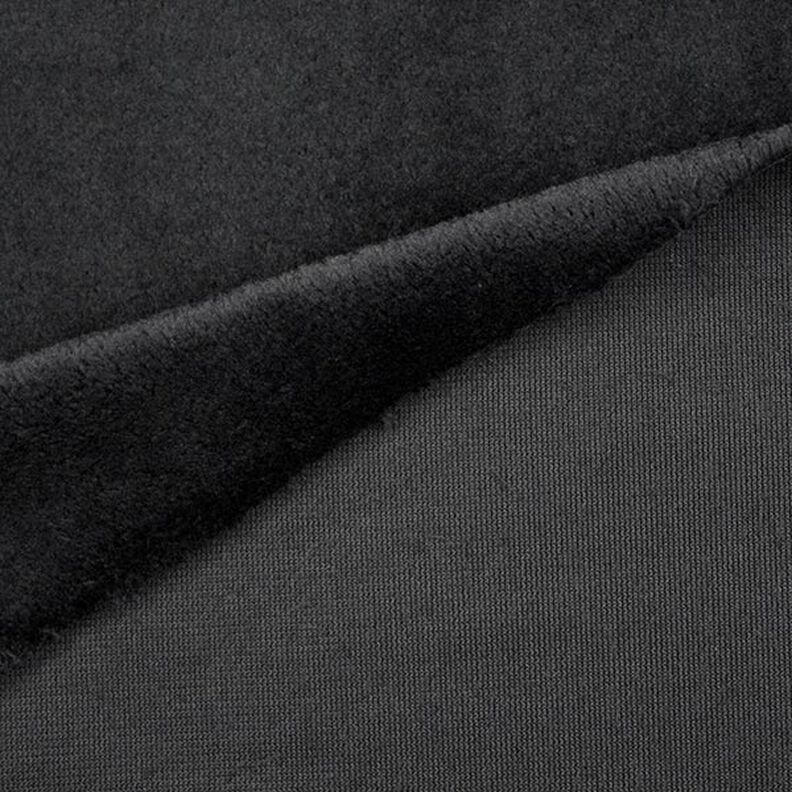 Pluche SuperSoft SNUUGLY [ 1 x 0,75 m | 5 mm ] | Kullaloo – zwart,  image number 3