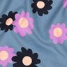 Babyrib Bloemen| Poppy Fabrics – jeansblauw/lavendel,  thumbnail number 2