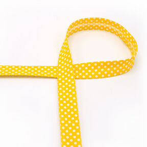 Biasband Stippen [18 mm] – zonnegeel, 