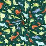 Sommersweat Dino's | Poppy Fabrics – blauwe spar/lichtgroen,  thumbnail number 3