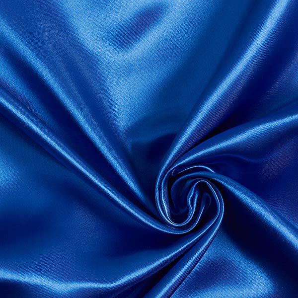 Polyestersatijn – koningsblauw,  image number 1