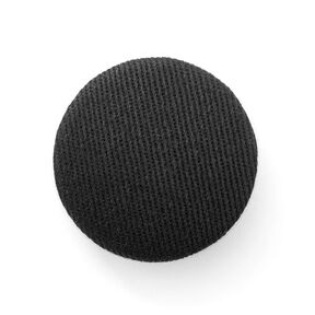 Beklede knoop, Katoenkeper – zwart, 