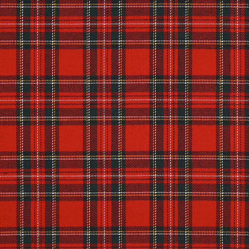 Schotse ruit tartan ruit klein – rood,  image number 1