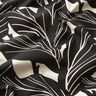 Decostof Panama elegante bladeren – zwart/natuur,  thumbnail number 2