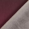 Imitatieleer Kleurverloop | Katia Fabrics – zwart/bordeauxrood,  thumbnail number 4